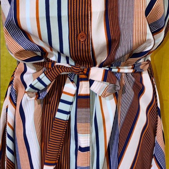 Almost Famous Belted Button-Up Shirt Dress - Picture 5 of 7